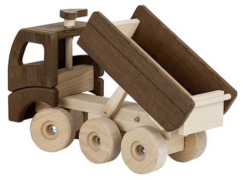 Camió Volquet de Fusta