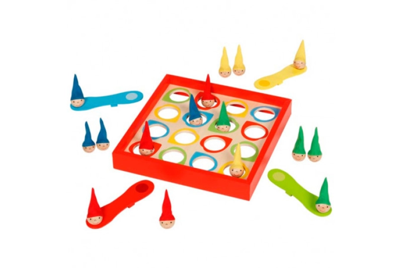 Gnomos Saltadores - Juego de lanzamiento con Enanos