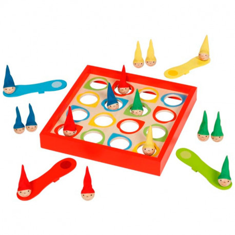 Gnomos Saltadores - Juego de lanzamiento con Enanos