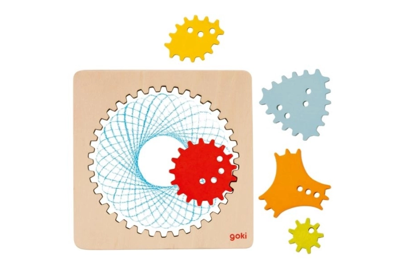 ESPIRÓGRAFO DE MADERA