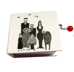 Cajita musical la família Adams