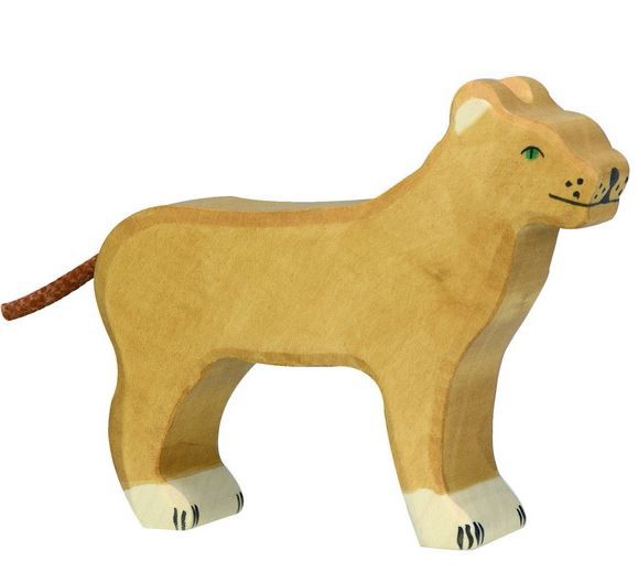 Leona de madera Holtzinger