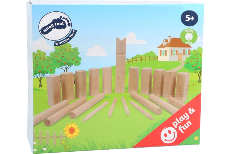 Juego Vikingo kubb
