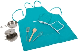 SET DE COCINA CON DELANTAL