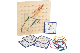 Geoboard de madera