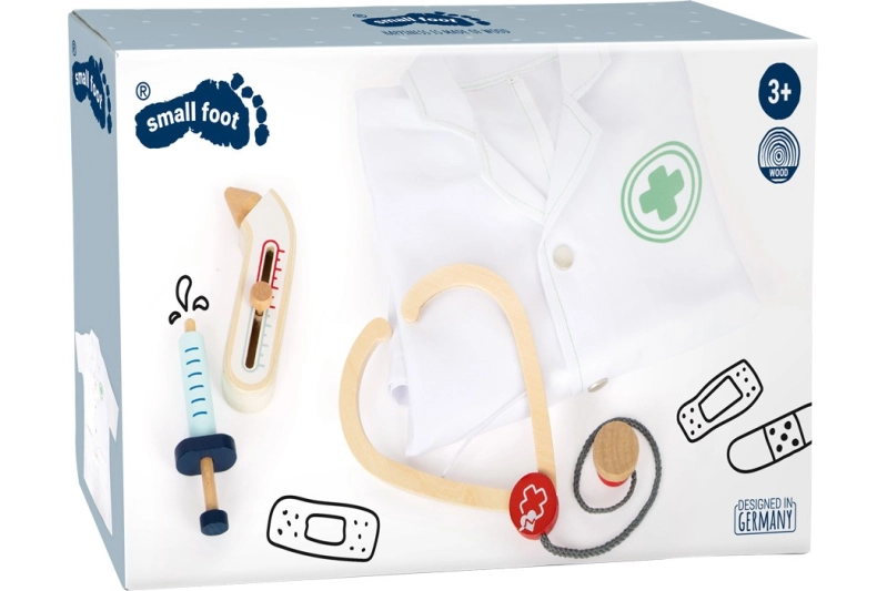 Set médico con bata