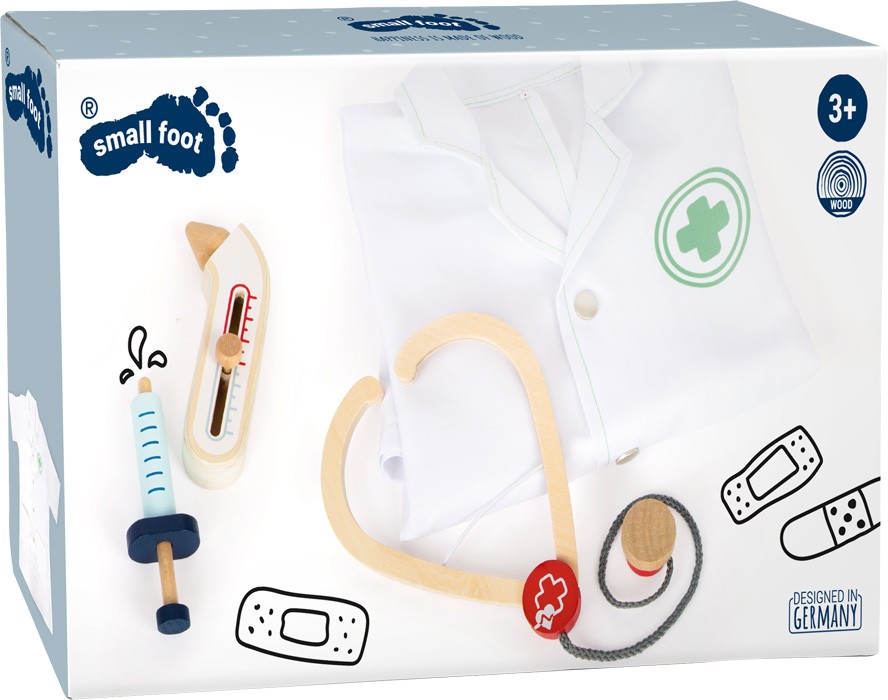 Set médico con bata