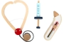 Set médico con bata