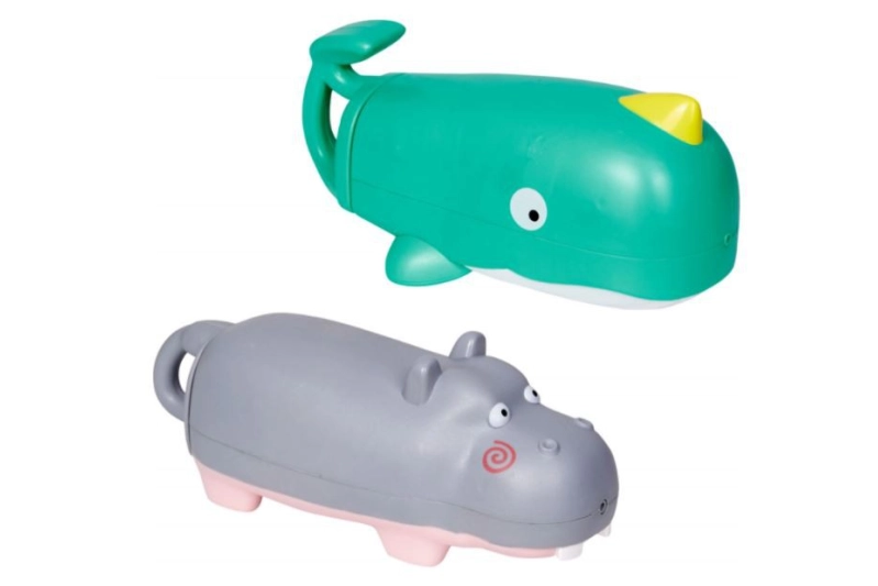Pistola de agua ballena/hipopótamo
