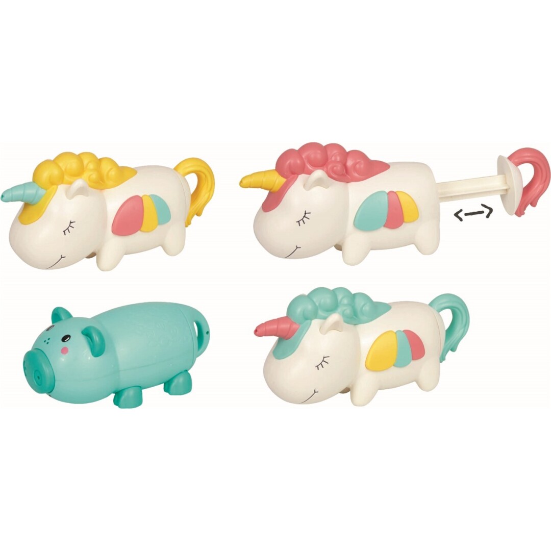 Pistola de agua Unicornio y cerdito Kids of Summer