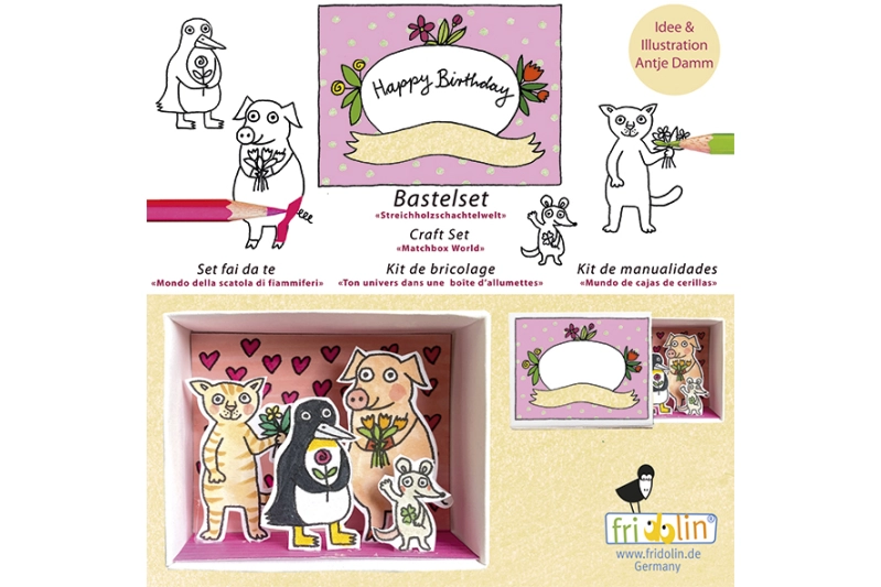 Kit de manualitats. Per molts anys!