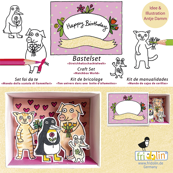 Kit de manualitats. Per molts anys!