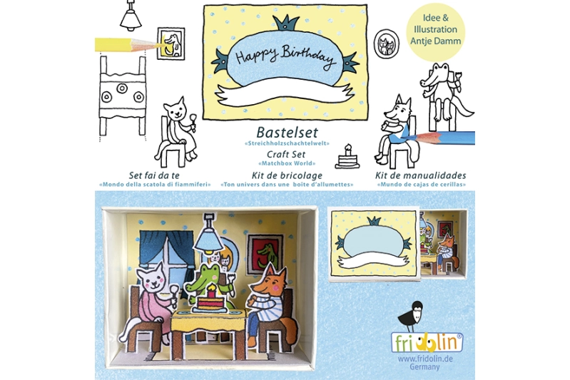 Kit de manualitats. Taula d'aniversari