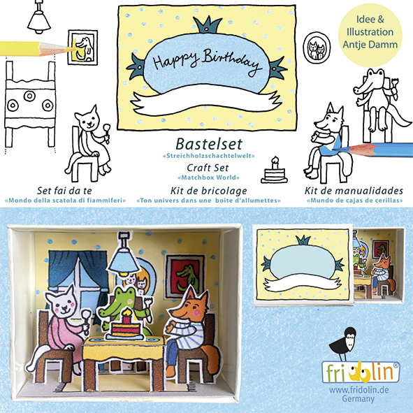 Kit de manualitats. Taula d'aniversari