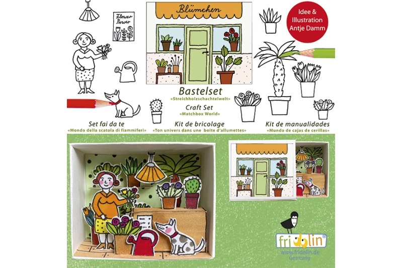 Kit de manualidades. Floristería