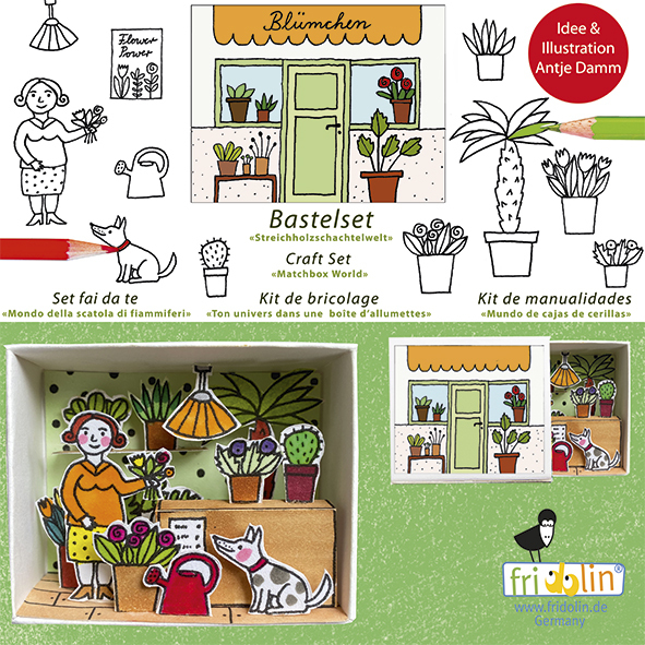 Kit de manualidades. Floristería