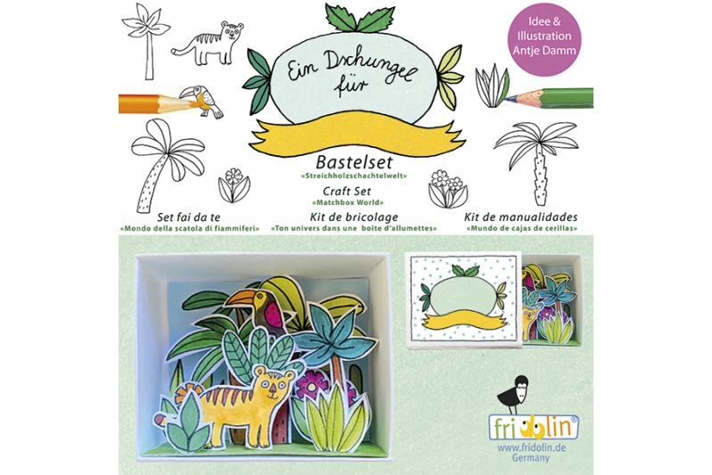 Kit de manualitats. Jungla