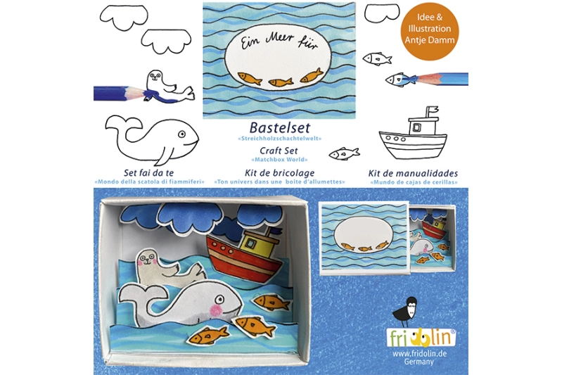 Kit de manualitats. Oceà