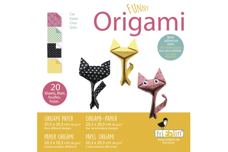 Funny Origami Gats