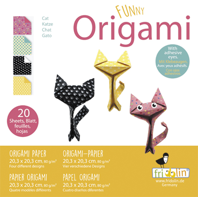 Funny Origami Gats