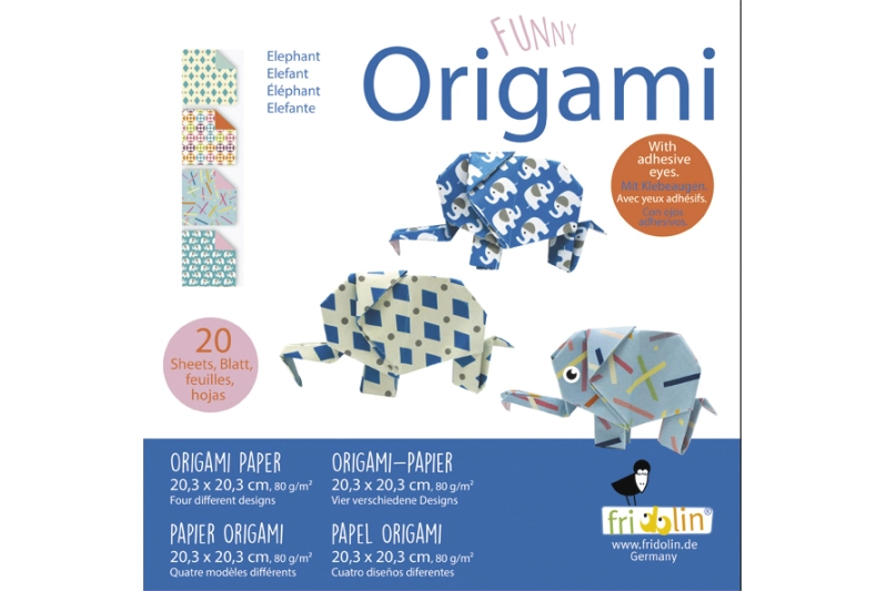 Funny Origami Elefantes
