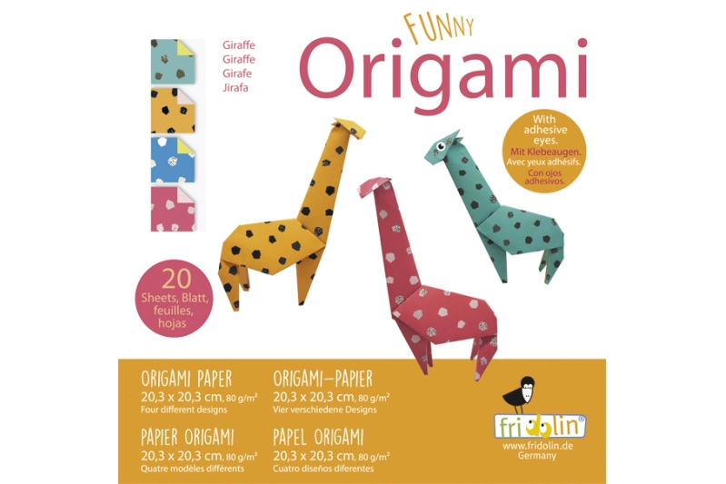 Funny Origami Girafes