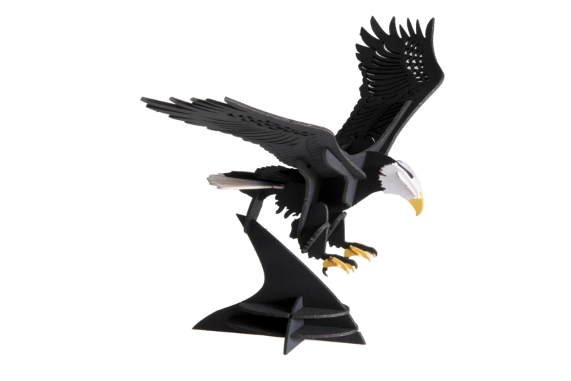 Águila 3D de cartón