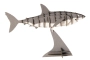 Tiburón 3D de cartón