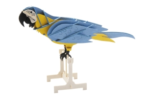 Papagai 3D de cartró