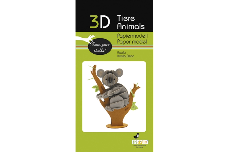 Koala 3D de cartró