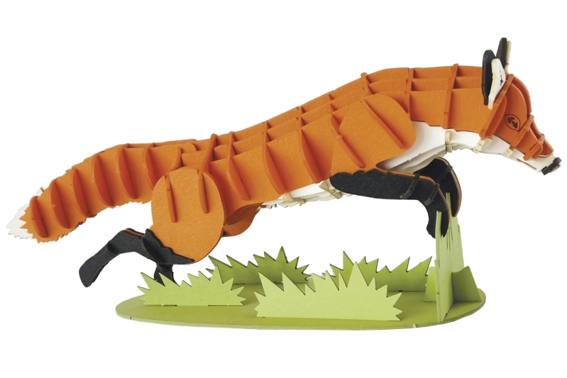 Guineu 3D de cartró