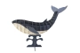 Ballena azul 3D de cartón
