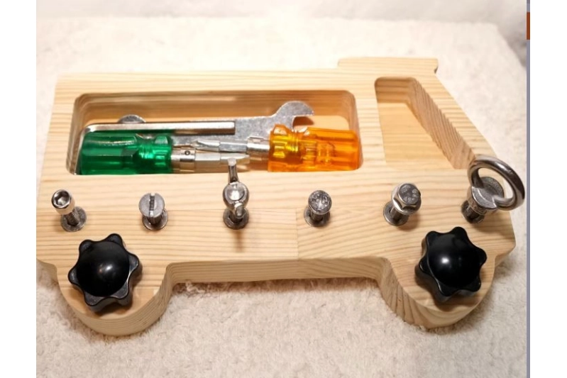 Banc d'eines de camió