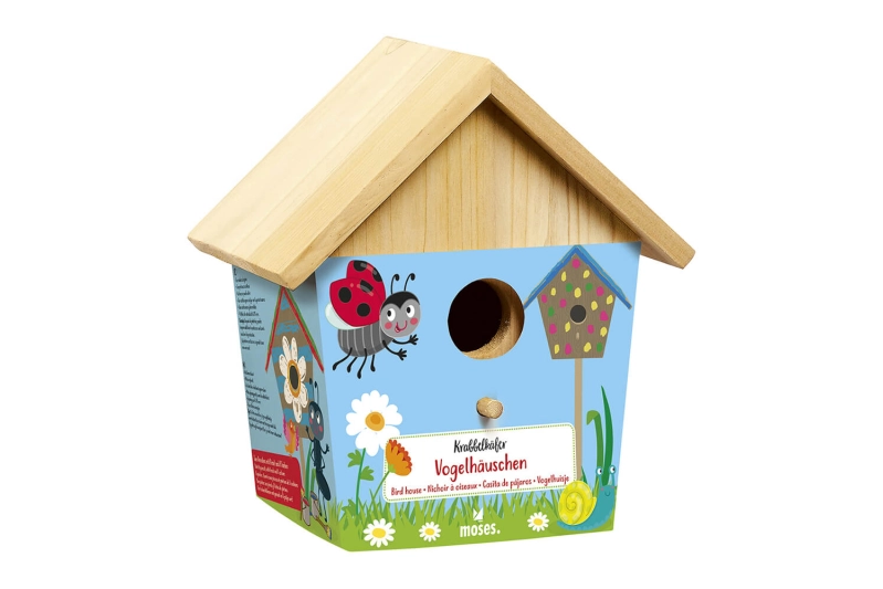 Casita para pájaros para pintar