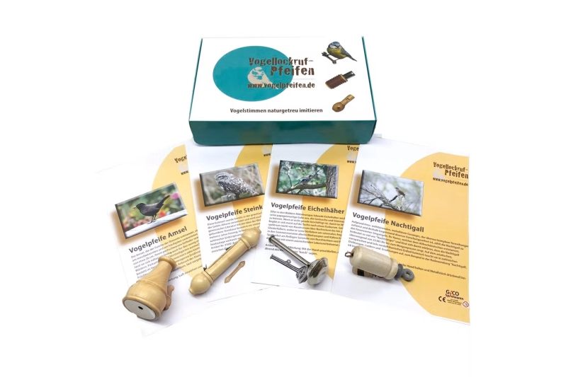 Quatre Xiulets d'Ocell (Mussol, merla, gaig i ross