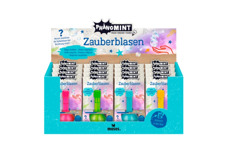 Burbujas de jabón de colores