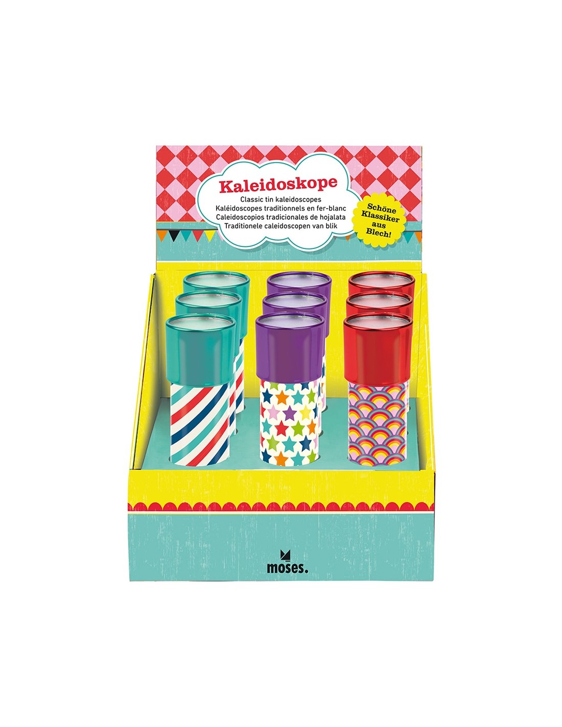 Calidoscopi tradicional de llauna