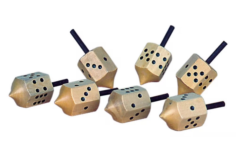 Peonza dado pequeña