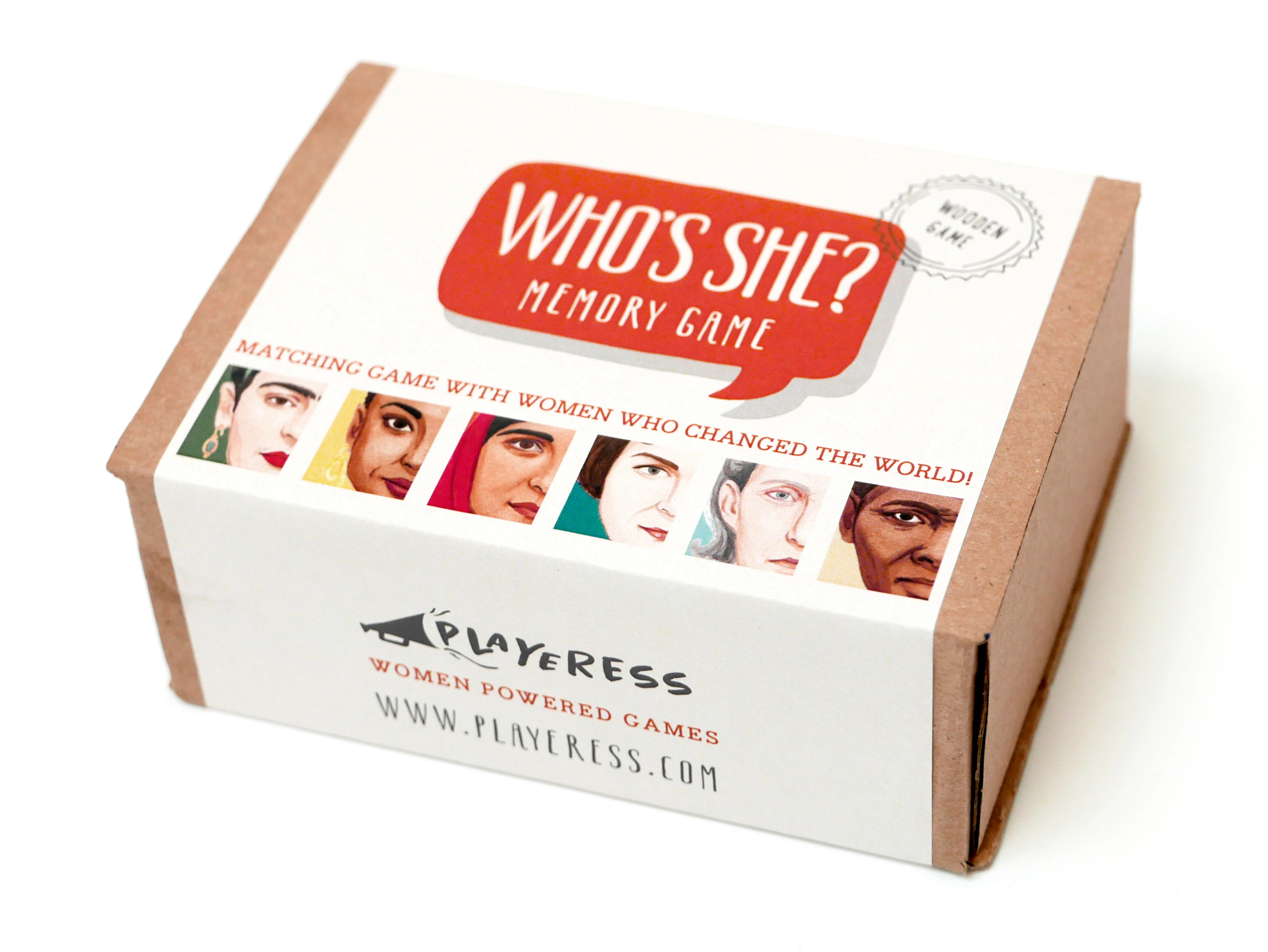 Juego de memoria Who's she?