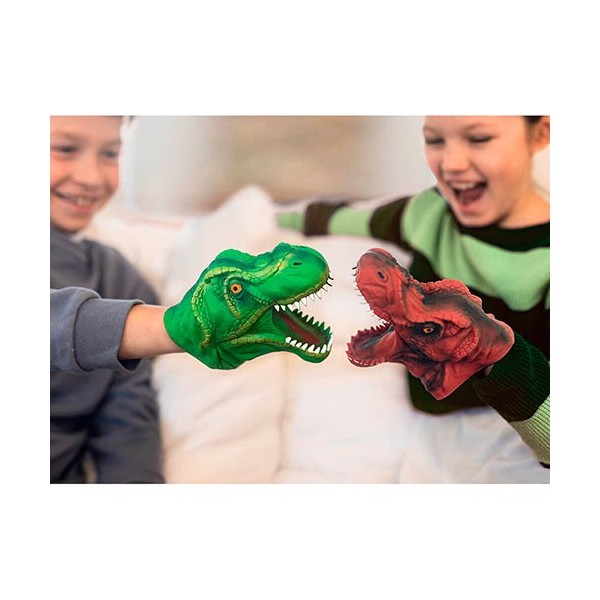 Guante de dinosaurio