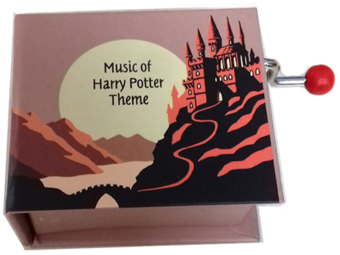 Caixeta musical Harry Potter