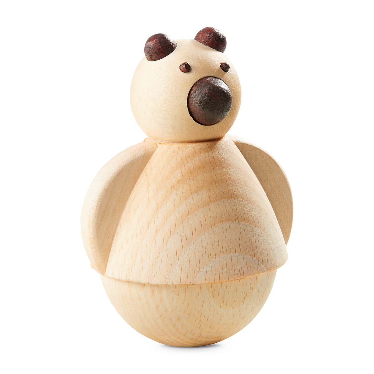 Tentetieso oso de madera