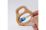 SONAJERO DE MADERA KLIPP KLAPP AZUL GRIMM'S