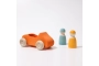 Coche naranja con 2 ocupantes Grimm's