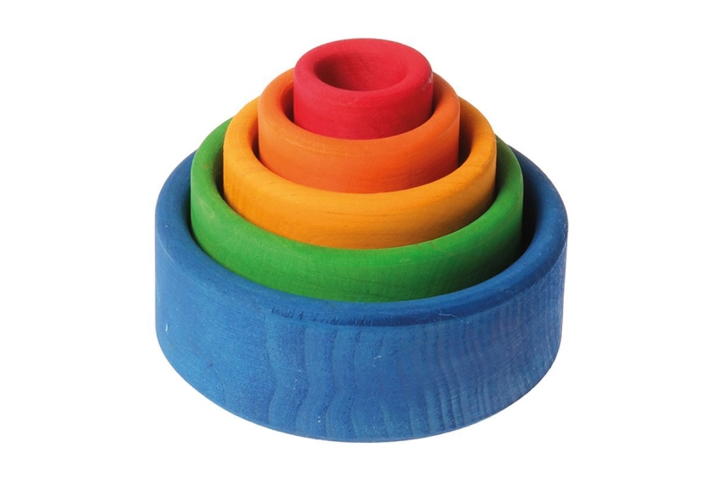 Bols de fusta tonalitats blaves Grimm's