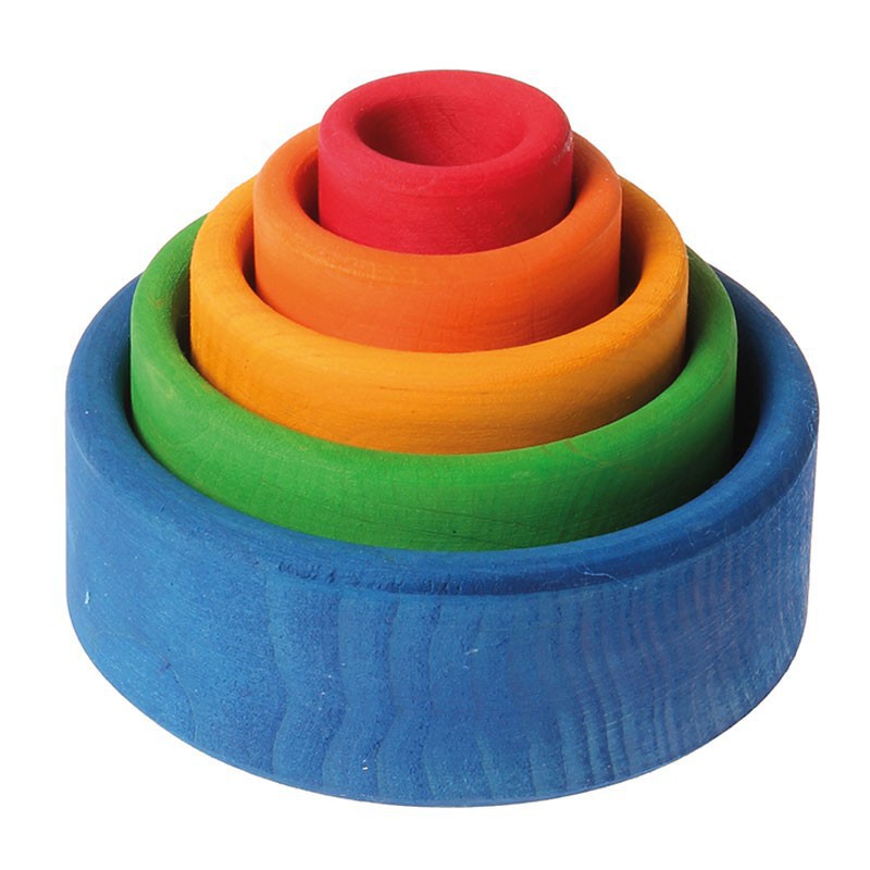 Bols de fusta tonalitats blaves Grimm's