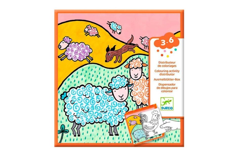 Dispensador de dibujos la granja