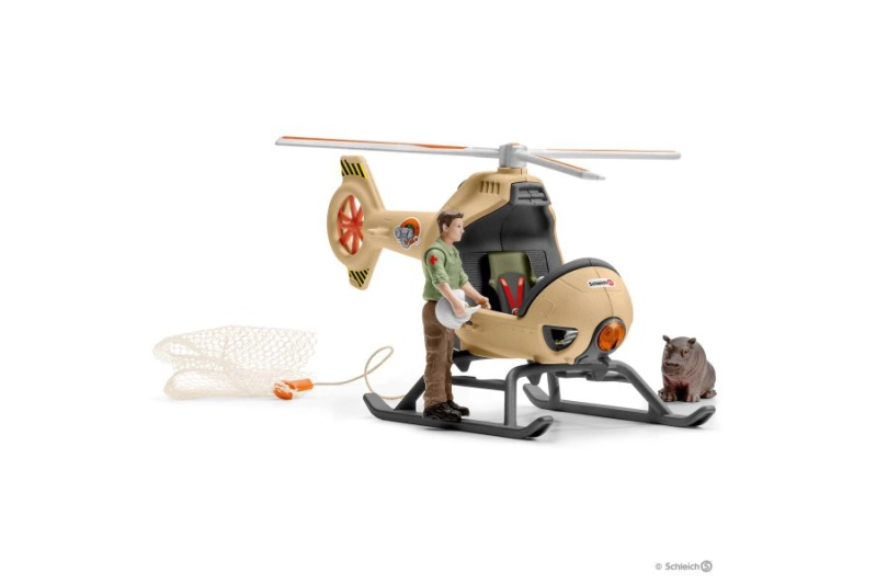 Helicóptero de salvamento de Schleich