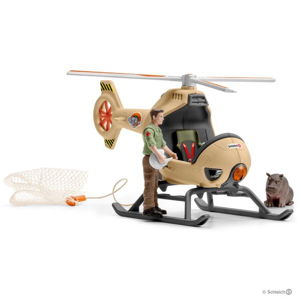 Helicóptero de salvamento de Schleich