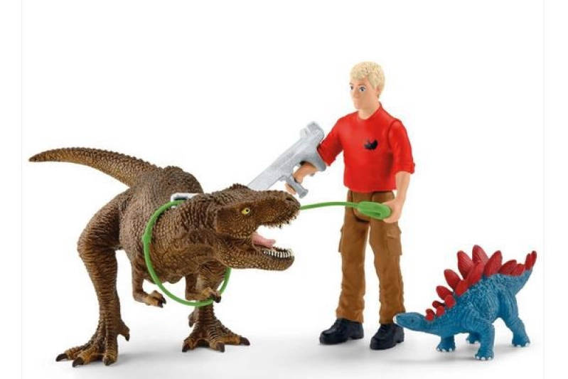 ATAC DE TIRANOSAURES REX SCHLEICH